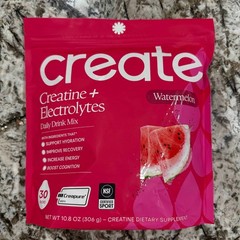 Create Creatine + Electrolytes Drink Mix 90 Sticks Variety NSF Sugar-Free NEW