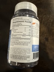Organic Ashwagandha Blackberry Flavor 56 Gummies -2 per serv EXP 8/27