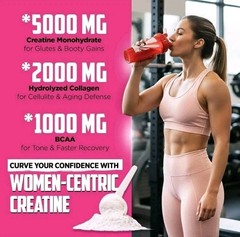 Old School Labs Creatine Monohydrate for Women 240g 8.46oz Unflavored Powder Ne