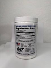 GAT SPORT CREATINEMONOHYDRATE 60 SERV 300GR UNFLAVOR