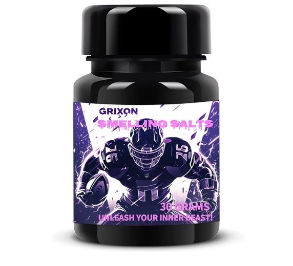 Grixon Smelling Salts 30 Grams ~ Sports Supplement ~ Athletic Performance ~ Gym