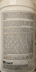 Core Nutritionals FURY V2 NEXT GEN PRE 1lb (20-40 Serv) Tropical BEST BY 11/ 26