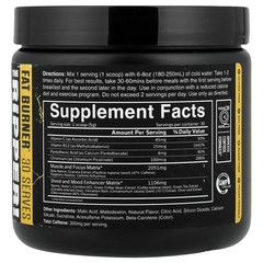 2 X JNX Sports, The Ripper! Fat Burner, Pineapple Shred, 5.3 oz (150 g)