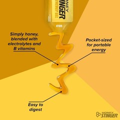 Honey Stinger Classic Energy Gel, Gold, Gluten-Free, Soy/Nut/Dairy-Free, 100 …