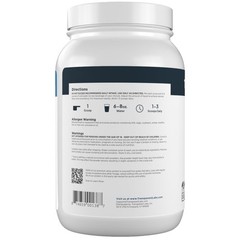 Transparent Labs Grass-Fed Whey Protein Isolate – Naturally Flavored, Gluten Fre
