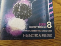 1 DripDrop Dehydration BERRY ~ 8 Electrolyte Drink Mix Sticks EXP 9/2027 SEALED