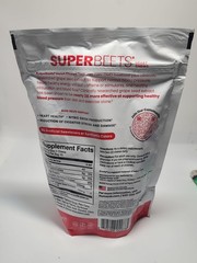 HumanN – SUPER BEETS HEART CHEWS, Pomegranate, 60 COUNT, New & Sealed, EXP 01/27