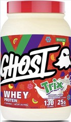 NEW! Ghost Whey Protein Trix Cereal Milk 2lb Gluten-Free High Protein Keto