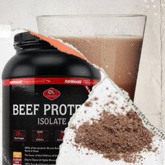 Beef Protein Isolate Powder, 24G Protein, BST Free, 2 Grams Bcaa’S, Muscle Build