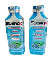 SueroX Zero Sugar Electrolyte Drink for Hydration and Recovery 21 Oz 12 Bottles