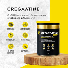 Creatine Monohydrate GAA Powder Bulk Pack 500g 166 Servings Muscle Growth Energy