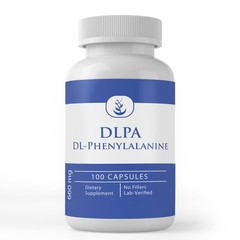 DLPA DL-Phenylalanine, (100 ) Always Pure, No Additives Or Fillers, Lab Verified