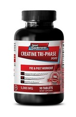 Creatine 2500 – Creatine Tri-Phase 5000mg – Restoring Skin Firmness Tablets 1B