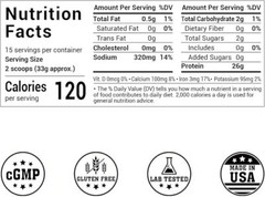 500G Organic Pea Protein Powder Vegan Formula Supports Muscles 26g Per Serving