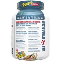 ISO100 Hydrolyzed 100% Whey Protein Isolate – Fruity Pebbles (3 Lbs. / 46 Serv)