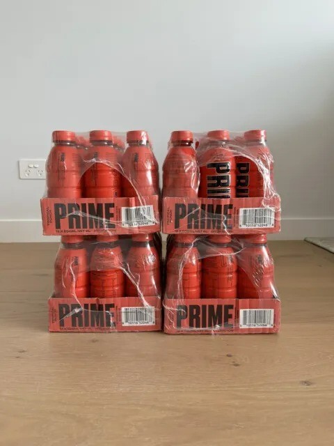 Prime 12 Pack SEALED- Tropical Punch-Ice Pop-Blue Rasberry-Lemon Lime