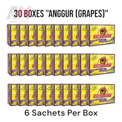 EXTRA JOSS – 30 Boxes HALAL Energy Drink Powder Ginseng/Grape/Mango Flavour