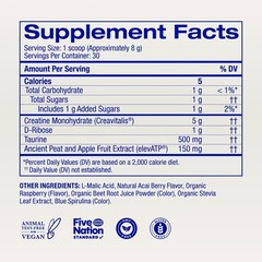 Micronized Creatine Monohydrate Powder for Strength & Energy, D-Ribose, Taurine,