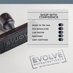 Evolve Nutraceuticals Hgh Booster 2X Strength 150 Count Anti-Aging Increase