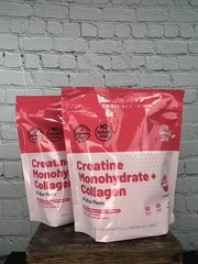 Old School Labs Creatine BCAA Collagen Stick Packs – 2 Bags- 60 Stick Packs