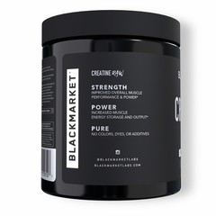 BLACKMARKET RAW Creatine – Workout Powder Drink 10.6 Ounce (Pack of 1), A2996