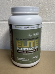 Silver Star Nutrition Elite Vegan Plant Protein Powder Chocolate Brownie Batter