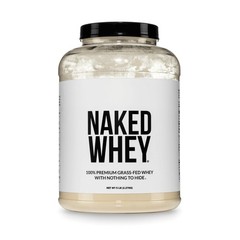 NAKED Whey 5LB 100% Grass Fed Unflavored Protein 5 Pound (Pack of 1)