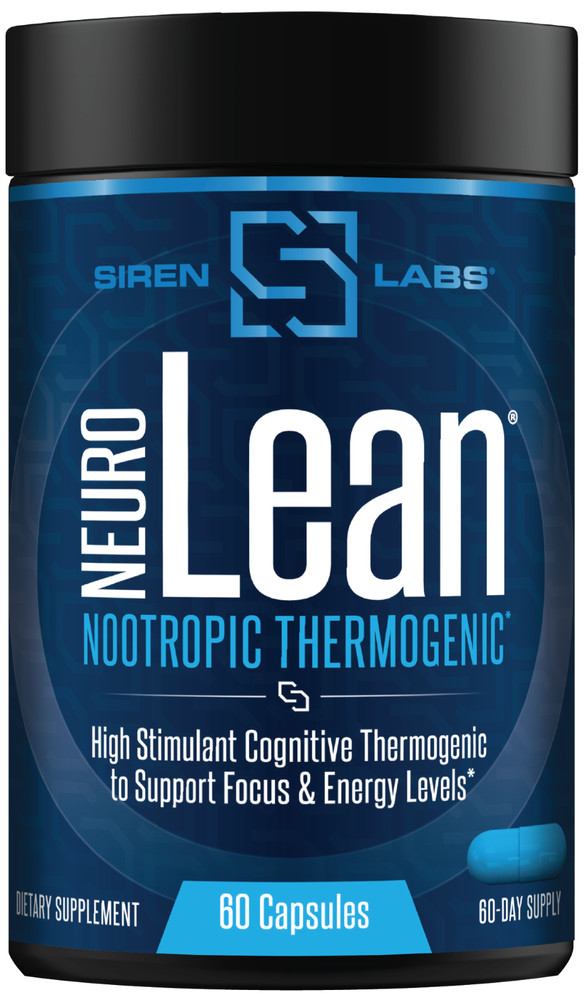 NEURO LEAN Concentrated Thermogenic for Water Loss, Energy & Focus (60 Capsules)