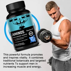 BCAA 5000mg Capsules Increase Energy, Strength and Endurance