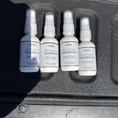 LOT OF 4! Mimis Miracle Glutathione Spray Sublingual Antioxidant 2oz Ea Exp 2027