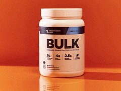 Transparent Labs BULK Pre Workout Strawberry Kiwi 30 Servings New Sealed