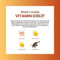 Biohacking VITAMIN D3K2 – 60 Count EXP 2026