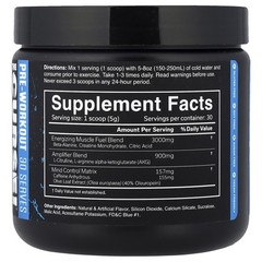 The Curse! Pre-Workout, Blue Raspberry, 5.3 oz (150 g)