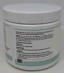 CreaChew Creatine Mints Peppermint 5g Creatine 150 Count Sugar Free