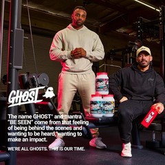 Ghost Clear Gains Mass Gainer Protein Powder 20 Servings Blue Raspberry