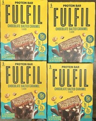 4-Fulfil Protein Bar Chocolate Salted Caramel Flavor Gluten Free BB-08/2026