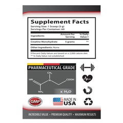 Creatine supplements CREATINE STRENGTH & MASS PURE 300g Better pumps 2B
