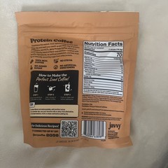 Javvy Iced Cinnamon Roll Protein Coffee 20 Servings Per Bag Instant Iced Coffee