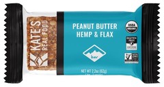 Kate’s Real Food PB Hemp Bar: Nutritious Energy Snack for On-the-Go! Pack of 12