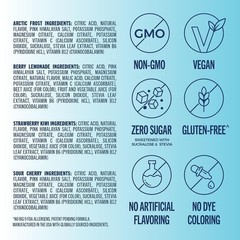 TREVI Electrolytes Powder Packets – Sugar Free Hydration – 20 Pack