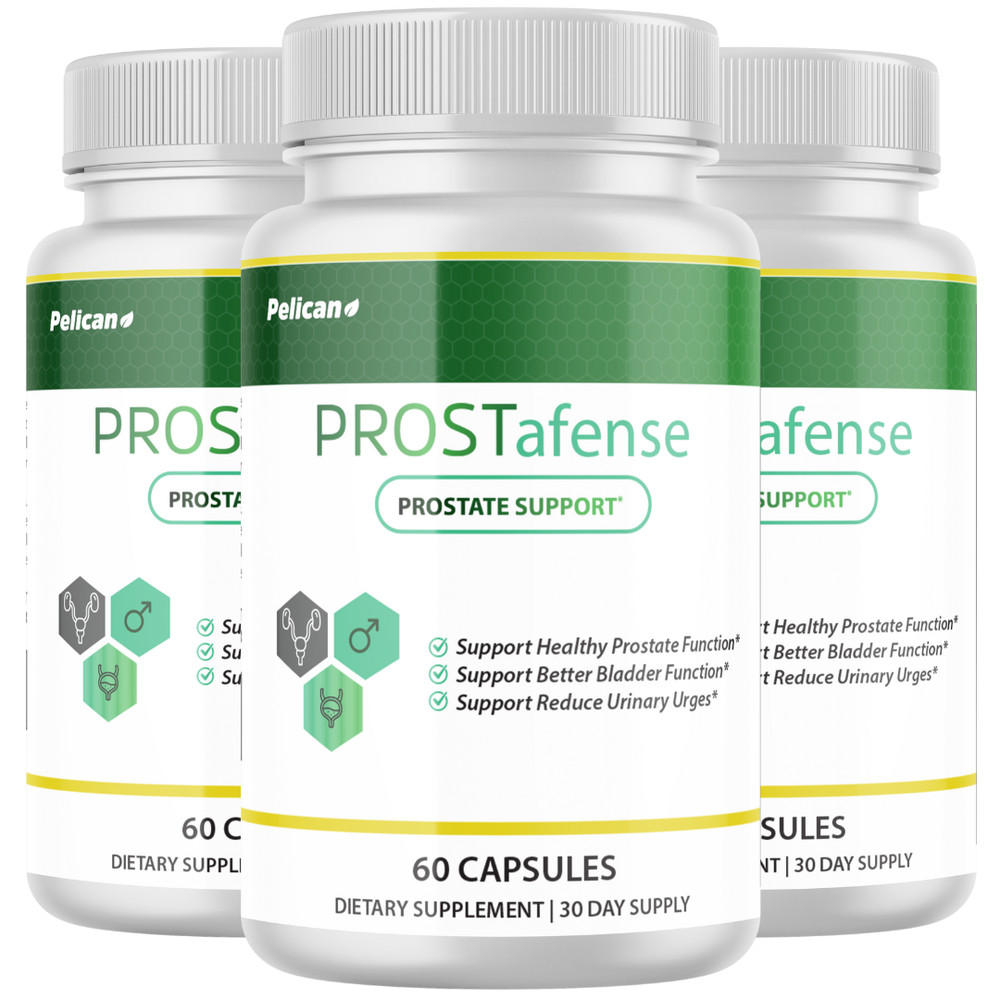 PROSTafense- Prostate Support- 3 Bottles- 180 Capsules