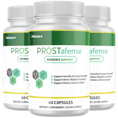 PROSTafense- Prostate Support- 3 Bottles- 180 Capsules