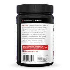 Myogenix Creatine Monohydrate – Pure Creatine Powder for Strength & Endurance…