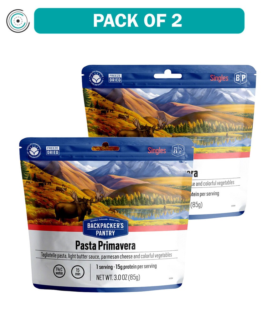 Pack of 2 Backpacker’s Pantry Pasta Primavera – 1 Serving