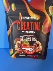 PowerPix Creatine Vitamin B12 Infused Toothpicks Pack of 4 flavors EXP 12/2026