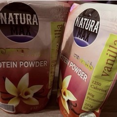 Natura Max Vanilla Protein Powder, Powder Formulation, Unisex, 500g