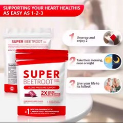 Beetroot Gummies, Nitric Oxide and Blood Pressure Support