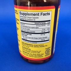 Bragg Organic Raw Apple Cider Vinegar 90 Capsules