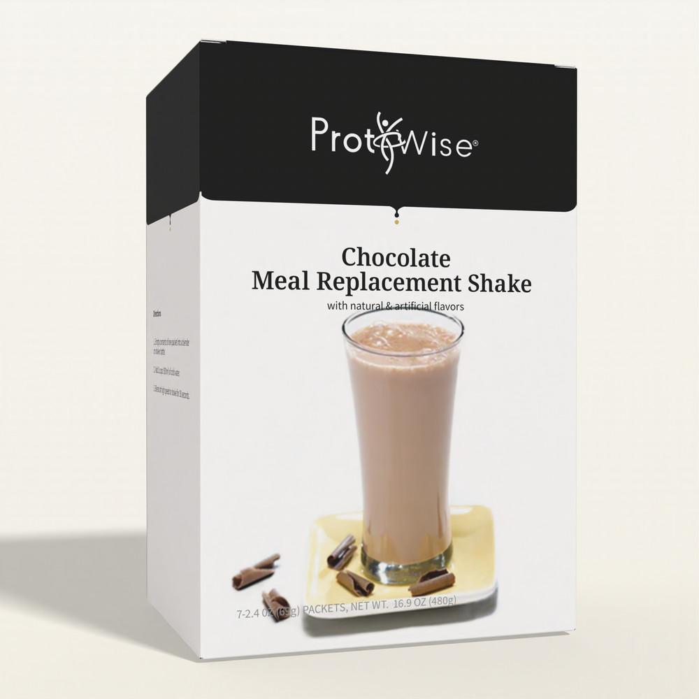 ProtiWise VHP Chocolate 35G Protein Meal Beverage Nutrition Drink 7ct