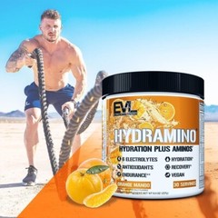 EVL HYDRAMINO Hyudration Electrolytes, 8.4 oz – Orange Mango – New (sealed)
